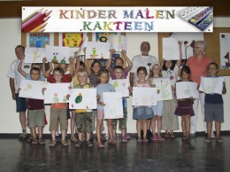  Kinder malen Kakteen 2009